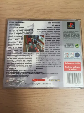 Resident Evil PlayStation Platinum PAL