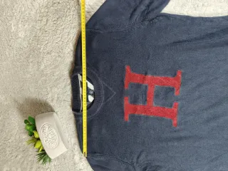 Maglione girocollo Tommy Hilfiger Vintage blu uomo