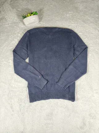 Maglione girocollo Tommy Hilfiger Vintage blu uomo