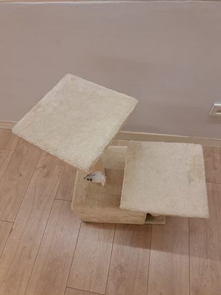 Rascador Gatos Cueva y 2 Plataformas