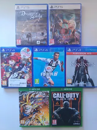 Cambio/Vendo Juegos Ps4, Ps5 y Xbox One