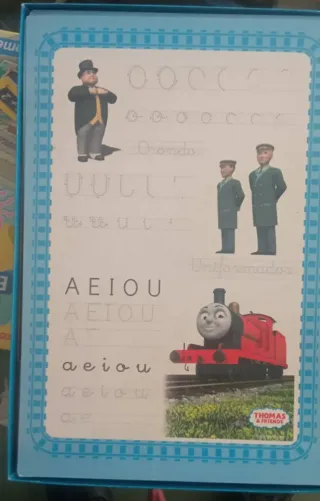 Libro Primeros Trazos Thomas Tren