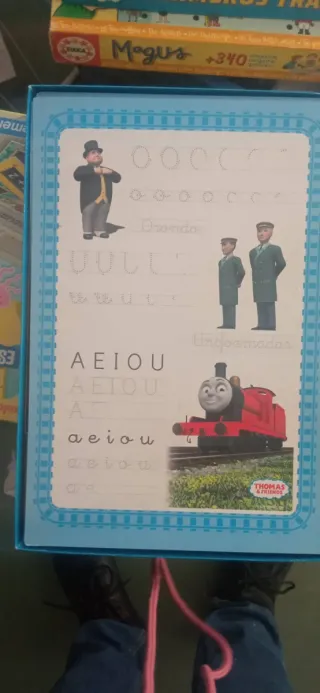 Libro Primeros Trazos Thomas Tren