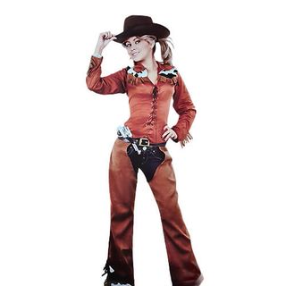 Disfraz Vaquera Carnaval Mujer Talla XL