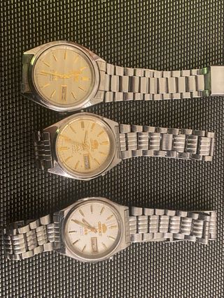 3 Orologi Automatici Orient Uomo