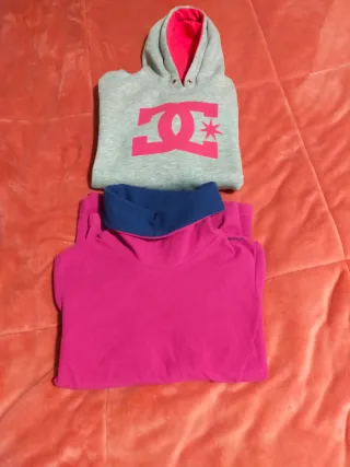 Lote de forro polar Quechua y sudadera