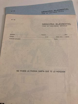 Tests de memoria (EGB y BUP) - manual