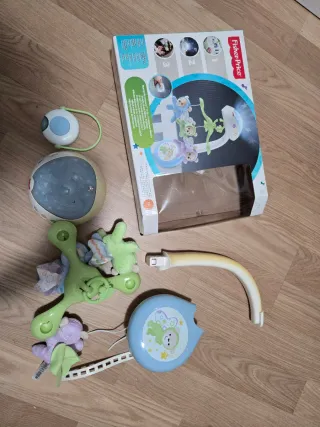 Móvil Cuna Fisher-Price Proyector Estrellas