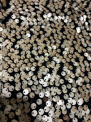 Top lentejuelas dorado y negro