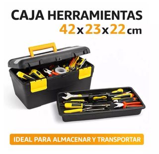 Caja de herramientas de plástico 42x23x22 cm