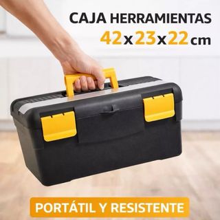 Caja de herramientas de plástico 42x23x22 cm
