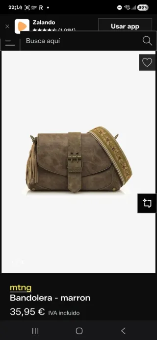 Bolso Mustang marrón