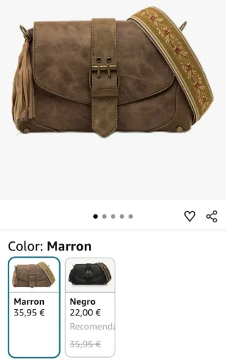 Bolso Mustang marrón