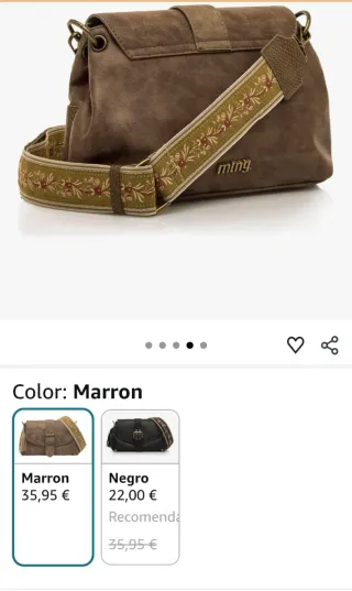 Bolso Mustang marrón