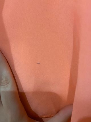 Camiseta salmón con volantes