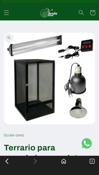 Pack Scale Area Camaleón Profesional + extras