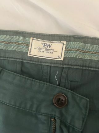 Pantalón chino verde Easywear