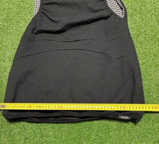 Vestido LUHEI techwear negro capucha Talla M