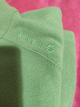 Lote 2 forros polares (azul y verde)