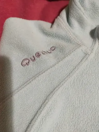 Lote 2 forros polares (azul y verde)