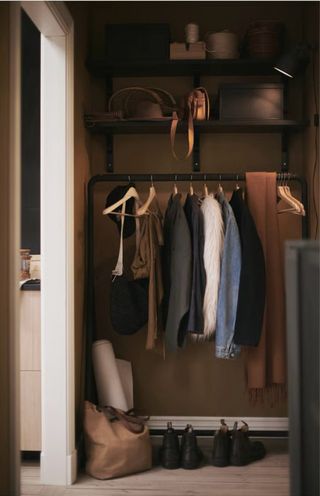 Perchero IKEA TURBO negro