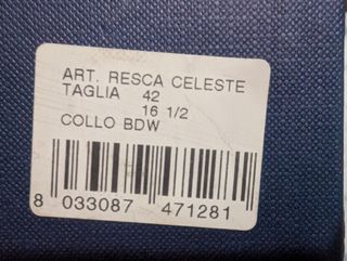 Camicia Balestrieri celeste Taglia M