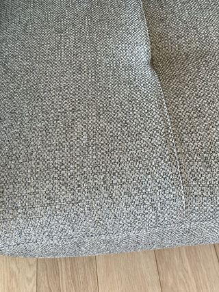 Sofá chaise longue Fama gris tela