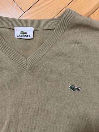 Jersey Lacoste Marrón Talla M