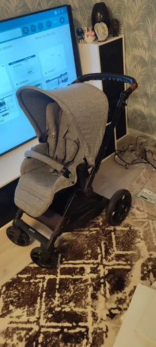 Cochecito bebé gris Jane