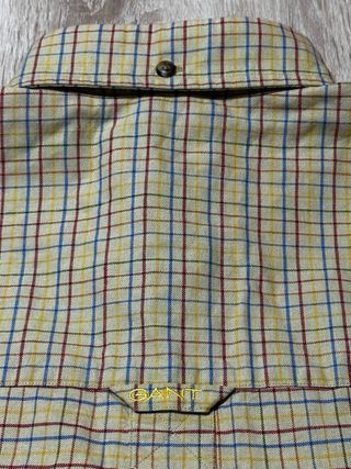 Camisa Gant Cuadros Multicolor Talla M