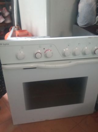 Cocina de gas Lynx blanca