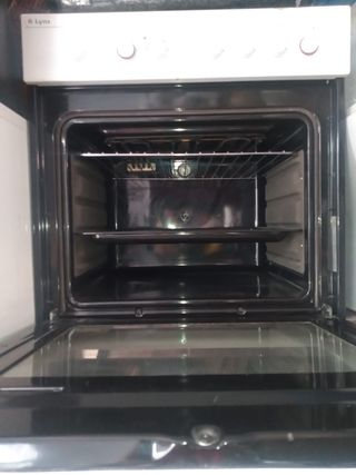 Cocina de gas Lynx blanca