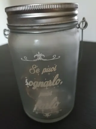 Lanterna decorativa con luci a LED