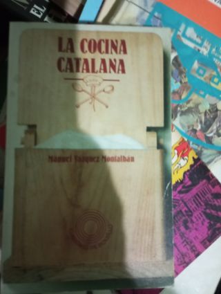 Libro la cocina catalana Manuel Vázquez Montalbán