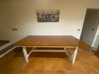 Mesa de comedor madera 2.20 x 1.00