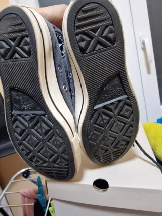 Converse All Star Botas Negras/Grises