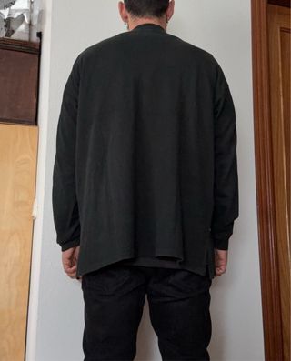 Polo Lacoste Negra Talla 8 (XXL)