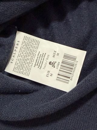 Jersey Scalpers V-Neck Azul Marino Talla M