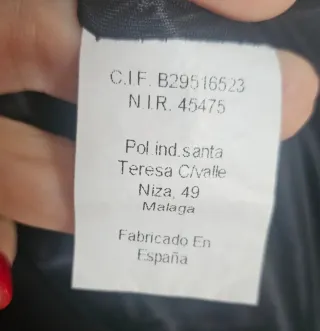 Vestido Arggido fiesta cóctel negro rosa 52