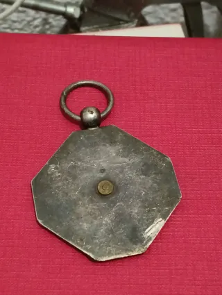 Medalla Antigua Ángel de la Guarda Siglo XIX