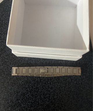 Pulsera Lacoste Hombre Acero Inoxidable Plata