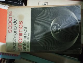 Diccionario sinónimos antónimos sopena