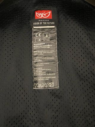 Chaqueta de cuero Berik con protecciones