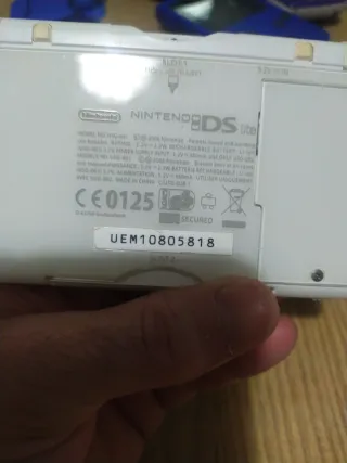 Nintendo DS Lite Blanca