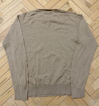 Jersey Silbon V-Neck Marrón Talla M