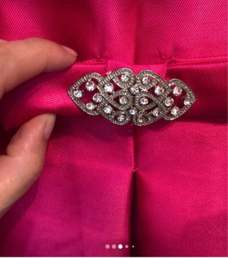 Vestido de ceremonia fucsia