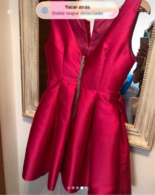 Vestido de ceremonia fucsia