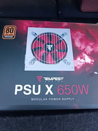 Fuente Alimentación Tempest PSUX 650W full Modular