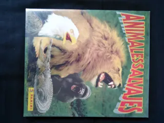 Album Panini "Animales Salvajes". Completo.