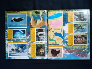 Album Panini "Animales Salvajes". Completo.